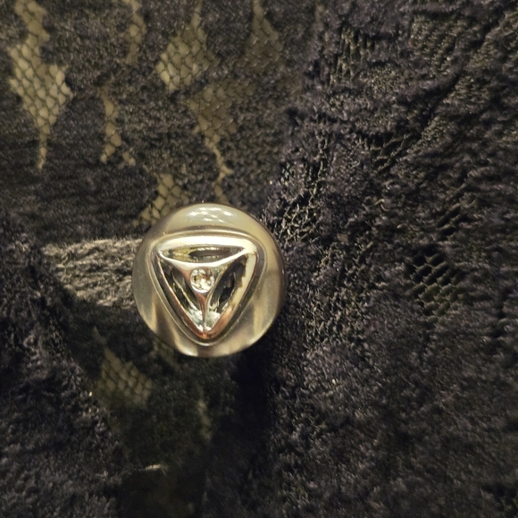 Vintage Black Lace Cardigan | Sheer Floral Lace | Romantic Y2K - Picture 5 of 8